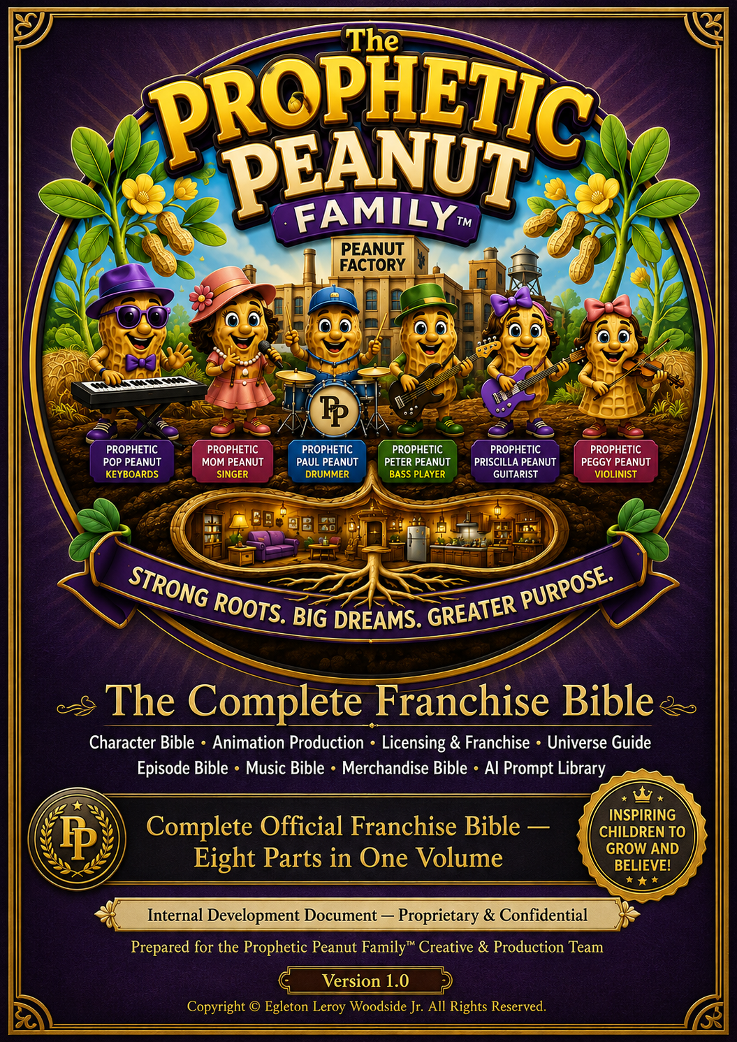 The Prophetic Peanut Family Complete Franchise Bible cover